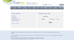 Desktop Screenshot of credit-creditneto.com